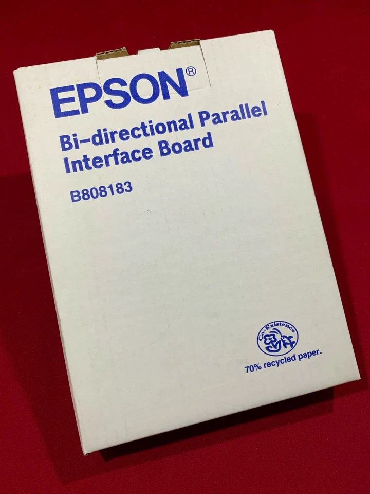 ISA EPSON Bi-Directional Parallel Printer/Scanner Interface Board (B808183) - Image 1 of 4