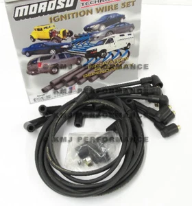Moroso 9877M BBC Big Block 396 402 Chevy Bujía Cables Enchufe 90 Grados Bajo - Imagen 1 de 1
