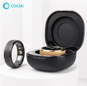 COLMI R10 Smart Ring with Charging Case for Men Women, Health and Sleep Monitor, - Picture 1 of 10