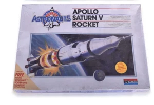 VINTAGE 1986 Monogram 1:144 SCALE APOLLO SATURN V Kit #5903~SEALED in BOX - Picture 1 of 1