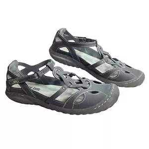 Jambu Stoney Comfort Shoes Woman's Size 8M Gray Cutouts Outdoors Hiking Camping - Picture 1 of 12