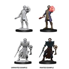 WZK73836 Dungeons & Dragons Nolzur`s Unpainted Minis W10 Male Human Warlock