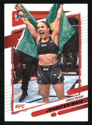 Jennifer Maia 2022 Donruss UFC #61 MMA Card - Image 1 of 2