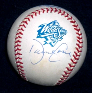 DAVID CONE FIRMATO UFFICIALE 1999 WORLD SERIES MLB BASEBALL - Yankees - J.S.A Cert - Foto 1 di 5