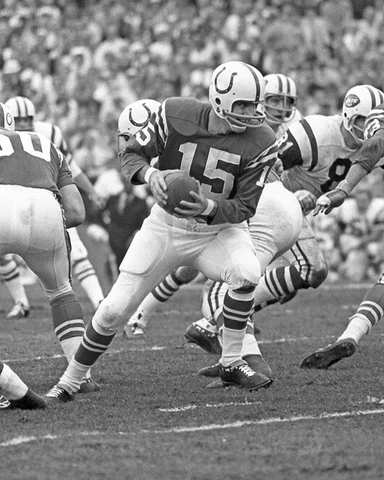 1969 Baltimore Colts EARL MORRALL Glossy 8x10 Photo Super Bowl III Print Poster Cover