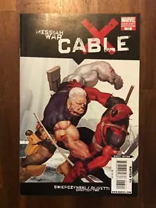 CABLE #13 NM OLIVETTI VS. DEADPOOL VARIANT - MARVEL 2008 - FROM MOVIE - Picture 1 of 2