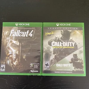 Call of Duty: Infinite Warfare -- Legacy Edition Fallout 4 XBOX ONE Games Lot - Picture 1 of 8