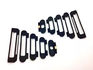 1999-2004 JEEP GRAND CHEROKEE SELEC-TRAC Shifter Bezel Trim Set of 2 Both Sides - Foto 1 di 6