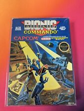 Bionic Commando (Nintendo, NES 1988) Complete in Box CIB Working