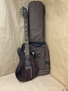 Guitarra PRS SE CE roja chorro de arena con estuche blando - Imagen 1 de 7