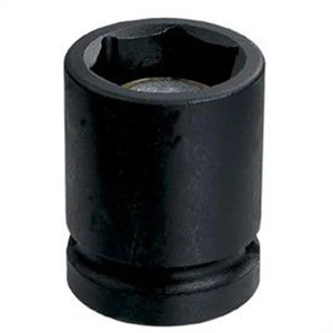 Grey Pneumatic SOC 8MM 3/8D IMP MAG 6PT BLK - Picture 1 of 2