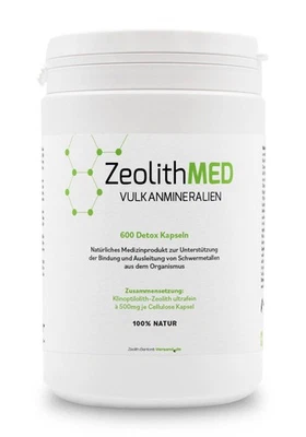 Klinoptilolith-ZeolithMED 600 Kapseln  - Bild 1 von 3