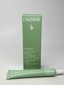 Caudalie Vinopure Salicylic Spot Solution - 0.5 oz / 15 ml - New in Box - Picture 1 of 3