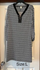 emma and michele dress Size:L 96 Polyester 4 Spandex Used - Picture 1 of 7