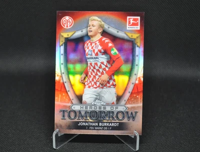 Jonathan Burkardt 2021-22 Topps Chrome Bundesliga HT-JB Heroes of tomorrow - Image 1 of 2