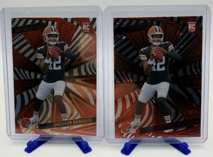 2025 Panini Revolution Shedeur Sanders Rookie #239 & Red Swirl Parallel #239 - Bild 1 von 4