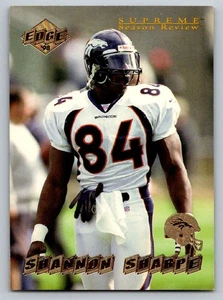 1998 Collector's Edge Supreme Season Review - Shannon Sharpe #53 - Picture 1 of 2