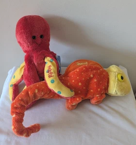 Kohls Cares Hilfreicher Oktopus und ehrlicher Leguan Plüschtier Stofftier Spielzeug - Bild 1 von 16