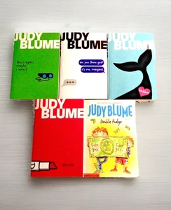 Judy Blume Lot of 5 Books (2014, PB ) NEW Double Fudge, Dennie, Blubber *NEW* - Foto 1 di 8