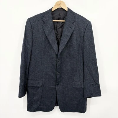 Trussini Loro Piana Fabric Sport Coat Blazer Men US 48 Italy 58 Wool Cashmere - Image 1 of 4
