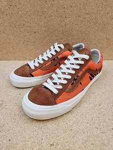 Vans Originals Modenica Hawaii Leder Braun Turnschuhe Herren Größe 9 Damen 10,5 - Bild 1 von 10