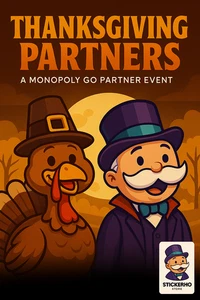 GO Monopoly Event PARTNER | RUSH - 8H | Thanksgiving Partner Carry 🔥 80K Punkte - Bild 1 von 1