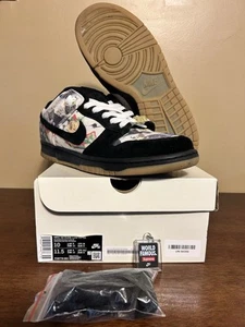 Size 10M Nike SB Dunk Low x Supreme Rammellzee FD8778 001 INCREDIBLE CONDITION - Picture 1 of 10