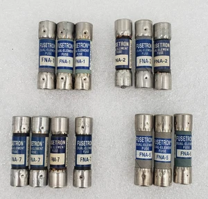 (CANTIDAD: 13) Fusible de Doble Elemento Fusetron Serie FNA FNA-1, FNA-2, FNA-5, FNA-7 - Imagen 1 de 5