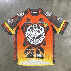Rock Racing Herren Gr. XL Cadillac Racing Trikot in Orange & Grau - Bild 1 von 10