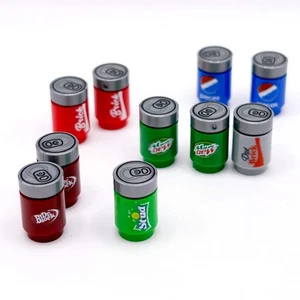 Minifig Soda Pack (10 Soda Cans) made from LEGO parts - B3 Customs - Picture 1 of 2