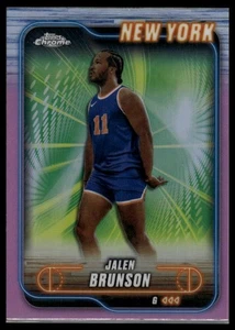 2024-25 Topps Chrome Jalen Brunson Pink Refractor New York Knicks #47 - Bild 1 von 2