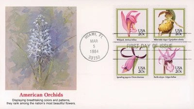 US 2079a FDC American Orchids Fleetwood - Image 1 of 2