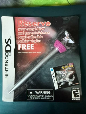 SELLADO Pokemon Pearl Versión Palkia Nintendo Stylus Foto 1 de 2