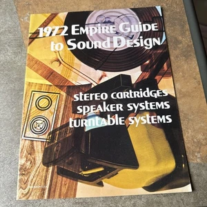 1972 Empire Guide To Sound Design Plattenspieler Lautsprecher Grenadier Spezifikationen! �� - Bild 1 von 11