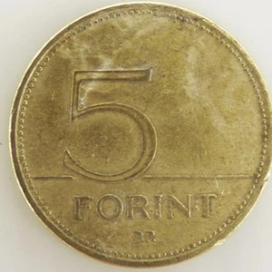   5 Forint - Copper-Nickel - F - 1993 - Hungary - Coin [EN] - Picture 1 of 3