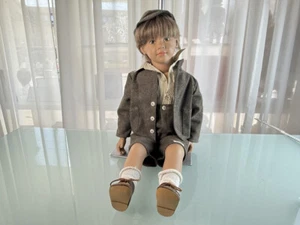Künstlerpuppe Sigikid Ilse Wippler Vinyl Puppe 68 cm. Top Zustand - Bild 1 von 3