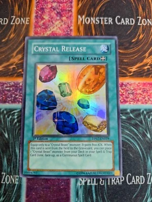 Yu-Gi-Oh! Crystal Release DP07-EN019 Super Rare 1st Edition Near Mint - Image 1 of 4