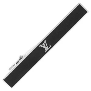 Louis Vuitton Neck Tie Pin LV Award Black Men's Jewely M00913 UNUSED - Picture 1 of 4