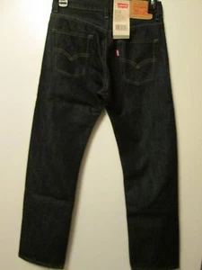 Pantalones de mezclilla $44 Levi's 514 pierna recta calce ajustado X lavado oscuro talla 14 27 x 27 nuevos con etiquetas - Imagen 1 de 5