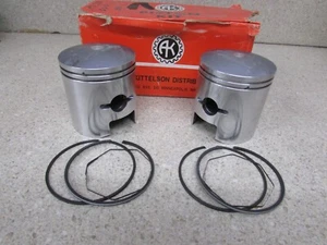 NOS 67-71 KAWASAKI A7 AVENGER 350 ANDERSON-KITTELSON PISTON KIT .25 mm O/S .010" - Picture 1 of 1