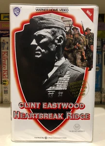 HEARTBREAK RIDGE - CLINT EASTWOOD & MARSHA MASON - VHS - Picture 1 of 5
