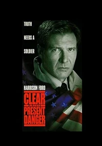 Clear and Present Danger (VHS, 1995) Harrison Ford Tom Clancy Brand New Sealed - Picture 1 of 4
