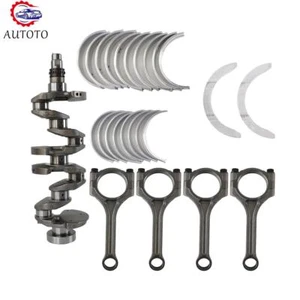 G4FG 4X Connecting Rod+Crankshaft+ Con Rod & Main Bearing Set For Hyundai Kia - Picture 1 of 13