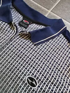 VTG 90'S NIKE TIGER WOODS YIN YANG SLAM LOGO GRID POLO SHIRT MEN'S SZ 2XL - Picture 1 of 4