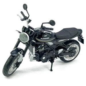 Modellino Moto 1:12 Kawasaki Z900RS 2018 Die Cast Giocattolo per Bambini Nero - Foto 1 di 8
