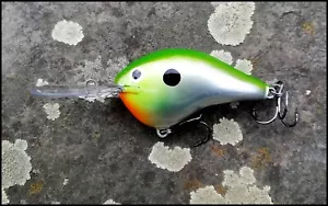 ANGELKÖDER RAPALA TAUCHT BIS DT 10 GRCH (Gras Chrom) Farbe SONDERANFERTIGUNG BEMALT - Bild 1 von 1