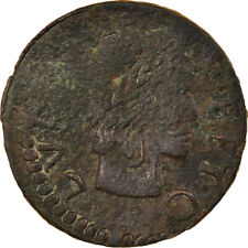 [#856526] Coin, Spain, CATALONIA, Louis XIII, Seiseno, 1641, Tarrega, VF, Cop, p