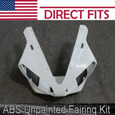 Carenado de cubierta de nariz delantera superior sin pintar apto para Yamaha YZF R1 2000-2001 Foto 1 de 4
