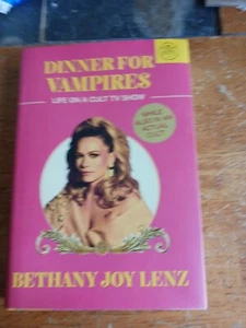 DINNER FOR VAMPIRES BY BETHANY JOY LENZ (HCDJ BOOK) NEW BOOK CLUB ED, 1ST - Imagen 1 de 18