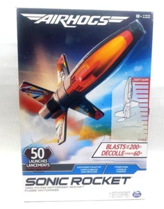 Air Hogs Sonic Rocket 200ft High Flying Motorized 3 Power Modes Spin Master NEW - Picture 1 of 10